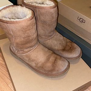 Ugh classic short chestnut color